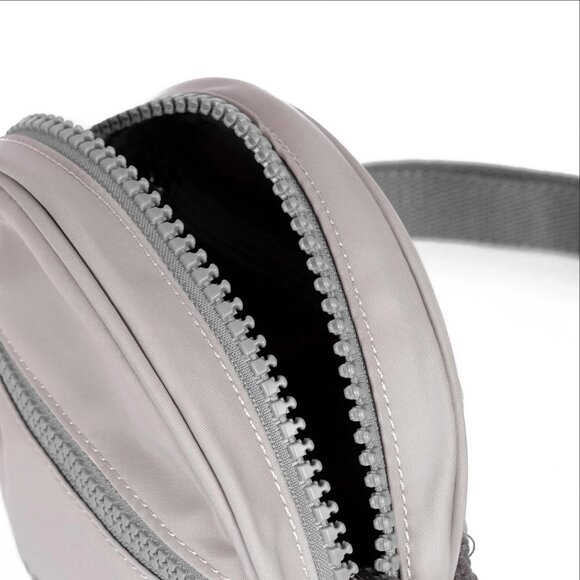 ORI London Paddington D Recycled Nylon Hip Bag - Mist Grey - Picture 7 of 7